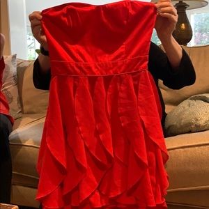Red Short Party Dress